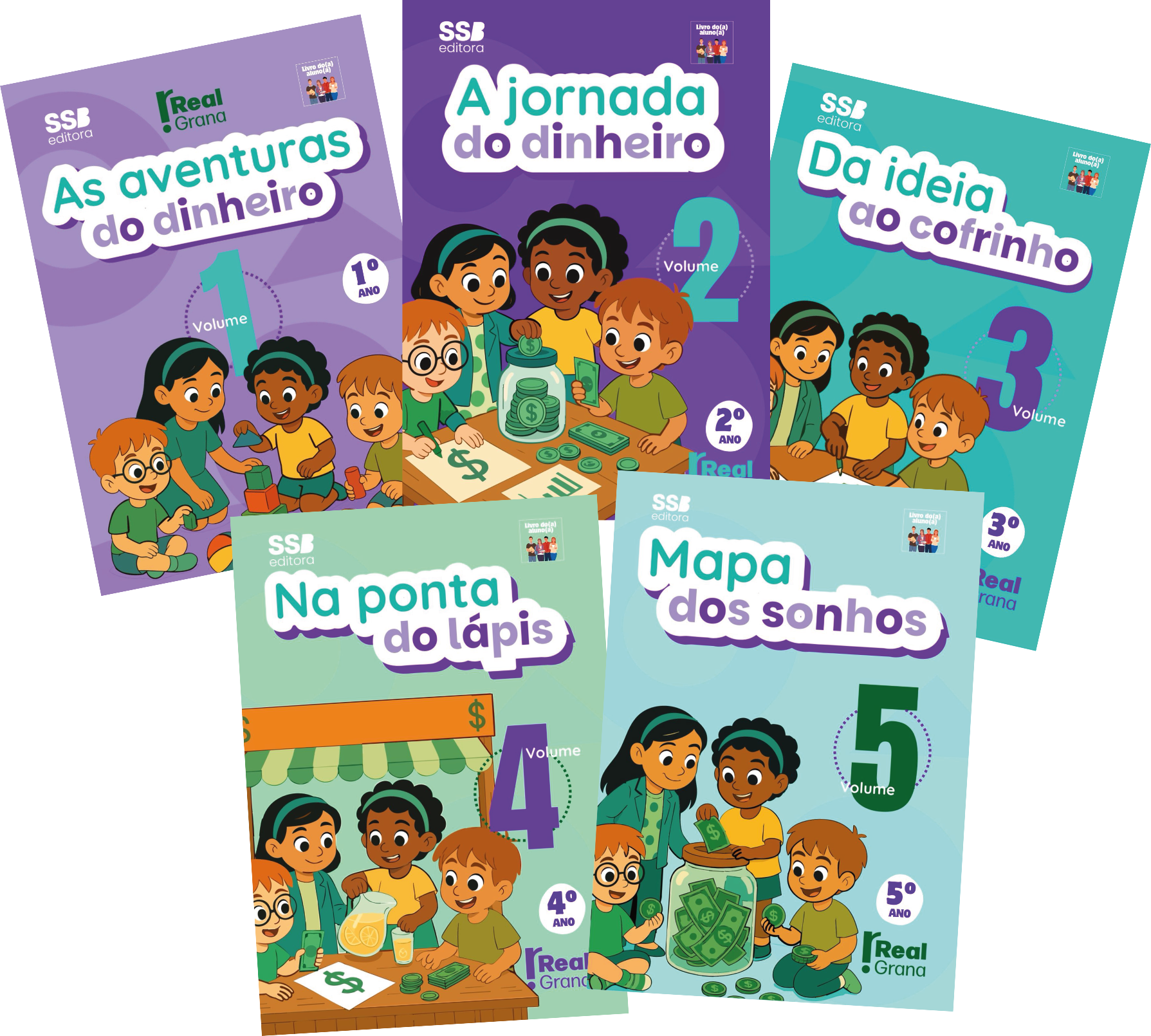 Coleção Real Grana 1 ao 5 ano